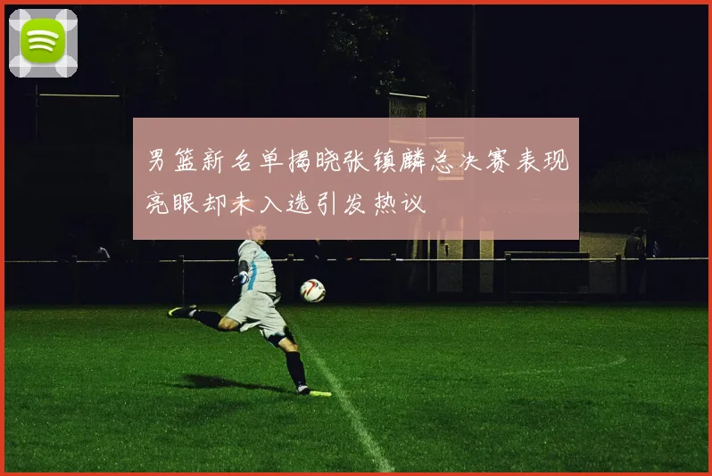男篮新名单揭晓张镇麟总决赛表现亮眼却未入选引发热议