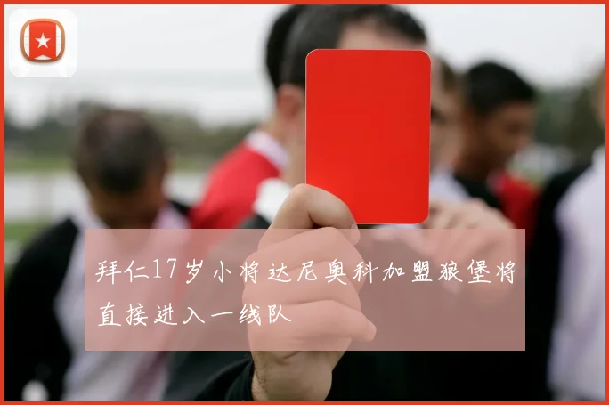 拜仁17岁小将达尼奥科加盟狼堡将直接进入一线队